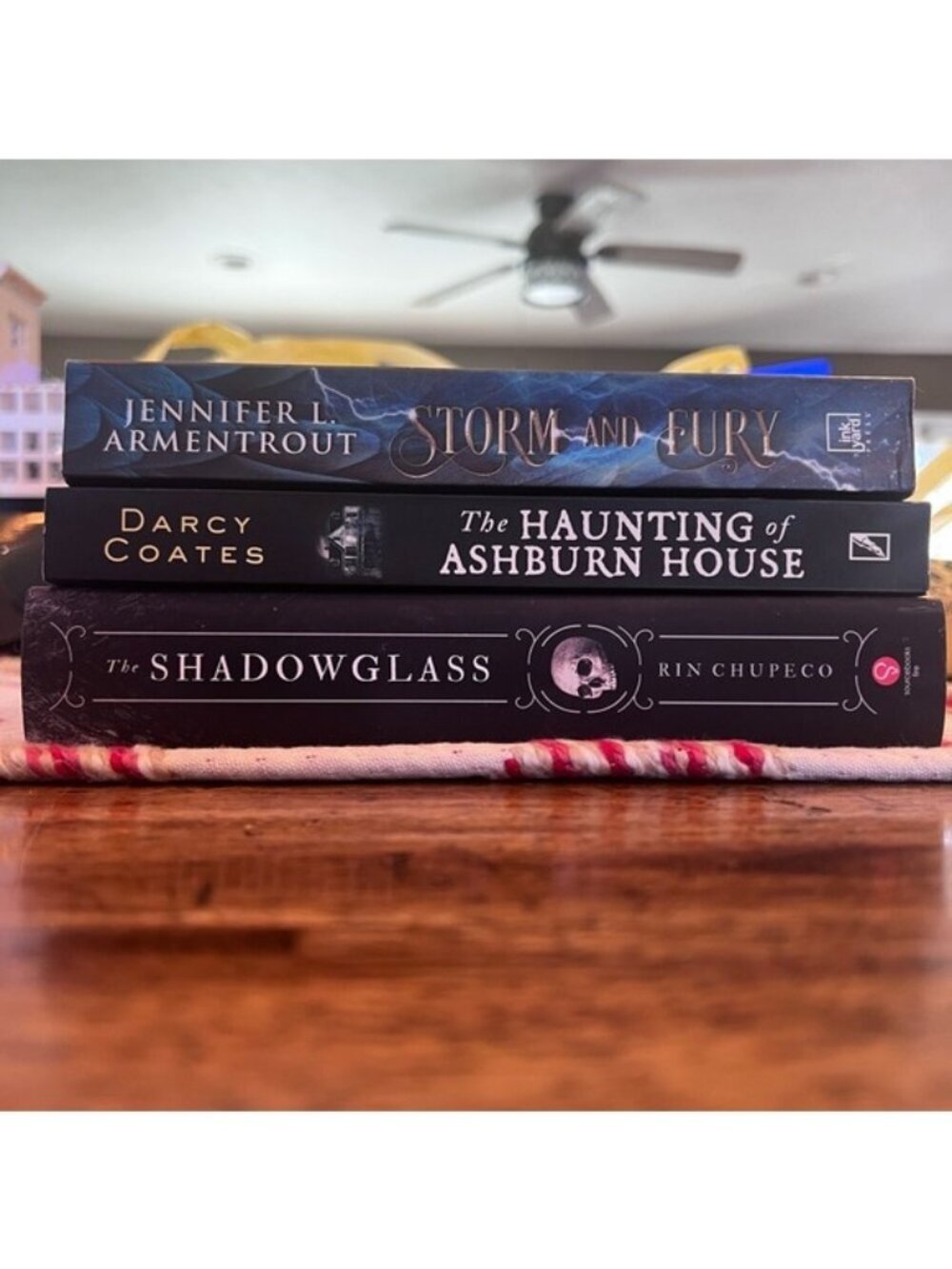 The Shadow Glass, The Haunting of Ashburn House & Storm and Fury horror fantasy